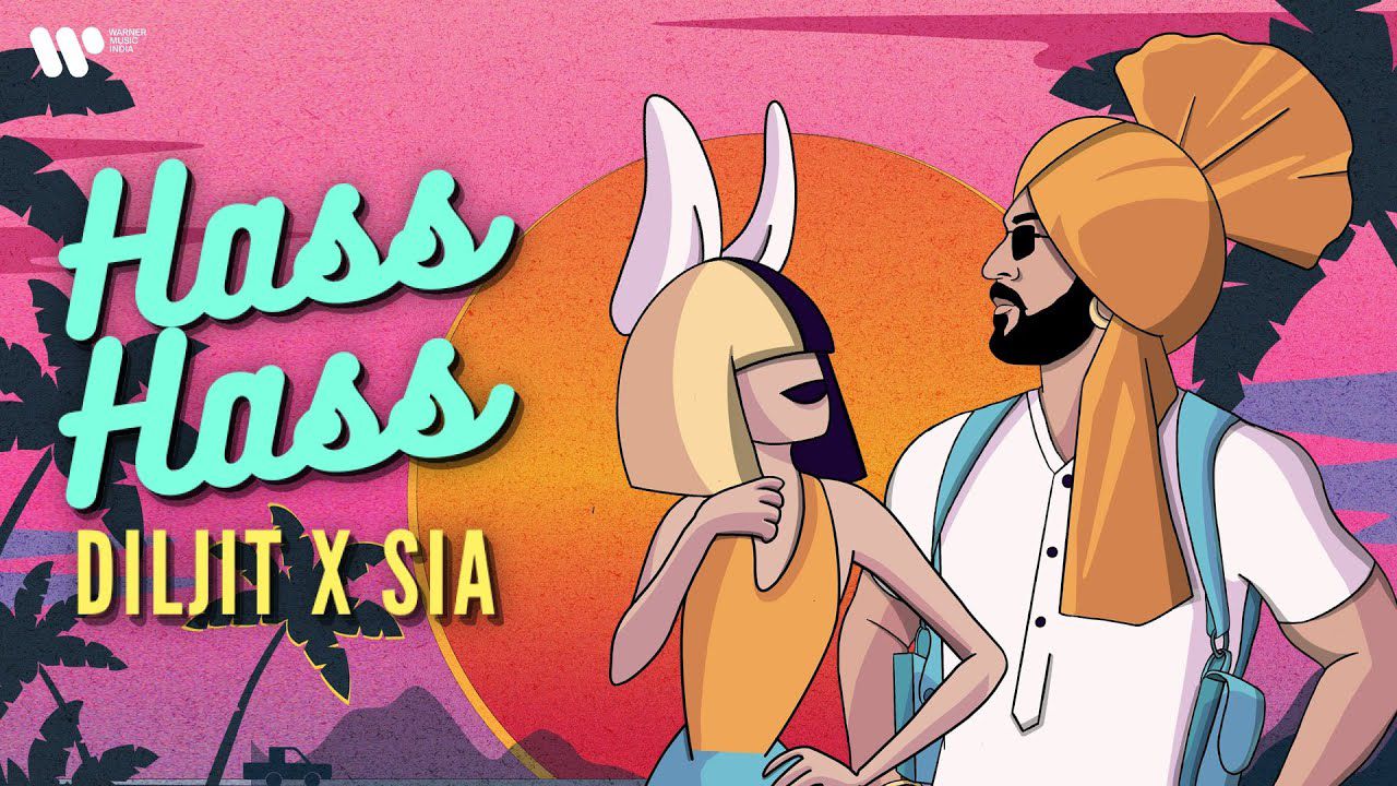 sia, diljit hass hass
